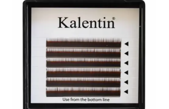 Kalentin Eyebrow Extensions - Curl I Dark Brown 5mm